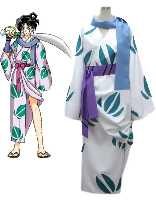 InuYasha Band of Seven Jakotsu Kimono Cosplay Costume